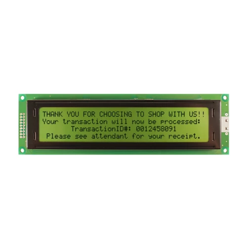 تصویر ال سی دی کاراکتری 4*40 LCD با بک لایت سبز