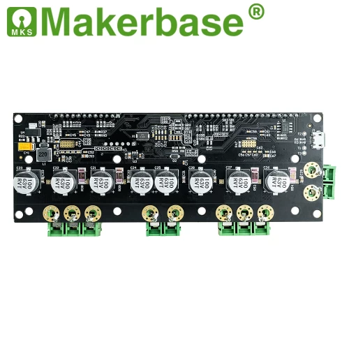 تصویر برد کنترلر سروو موتور 56 ولت Makerbase ODrive3.6
