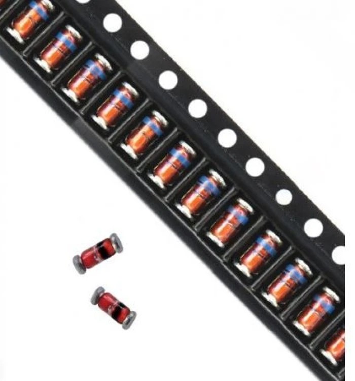 عکس دیود زنر 3.3V SMD پکیج MINI MELF دیجی قطعه